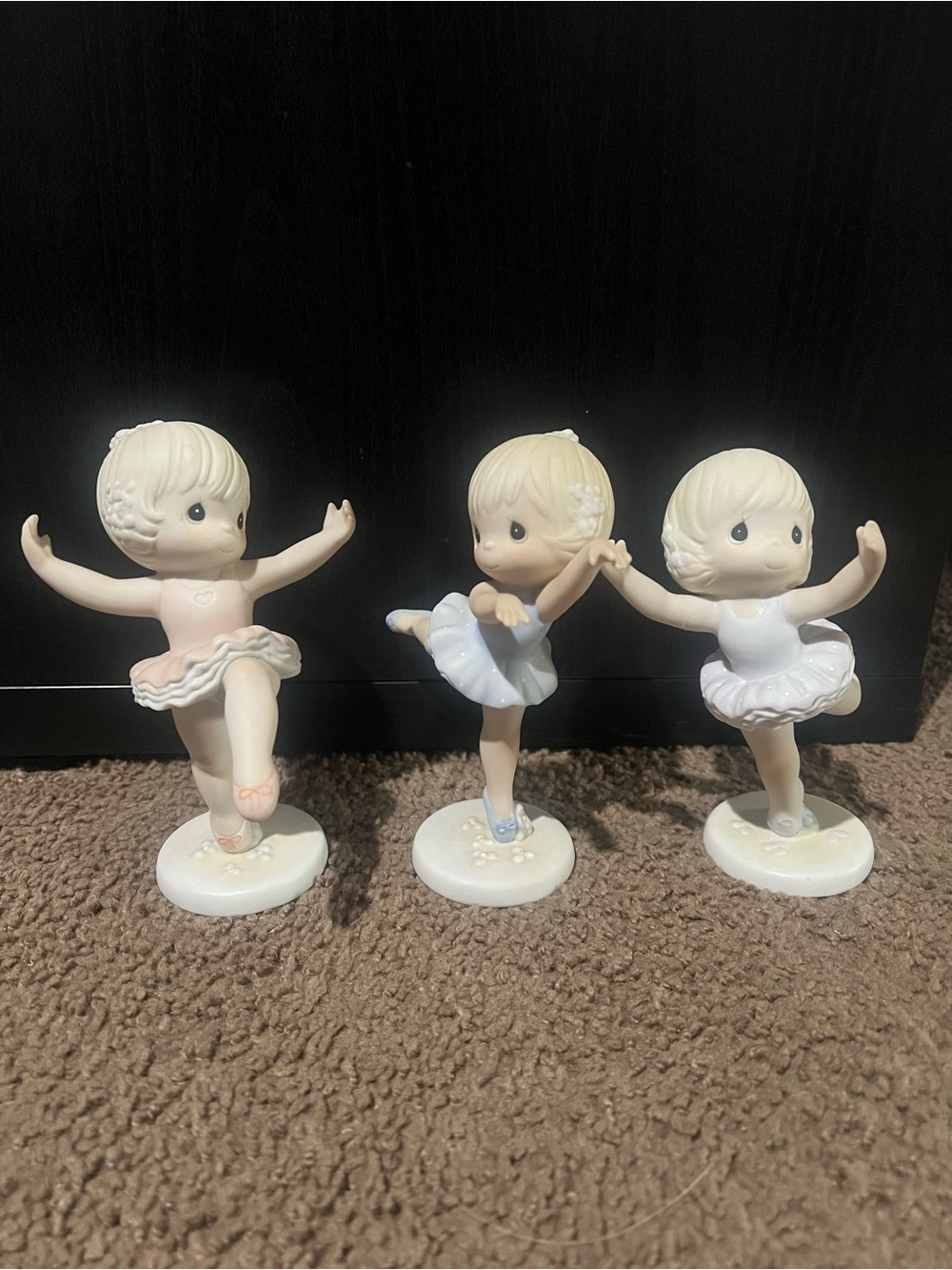 Precious moments Ballerina Figurines - 3 ballerinas